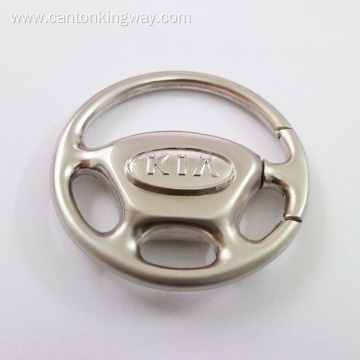 Premium hotselling zinc alloy car brands metal keychain